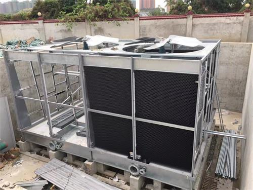 開式冷卻塔的運行工作原理(開式冷卻塔工作原理示意