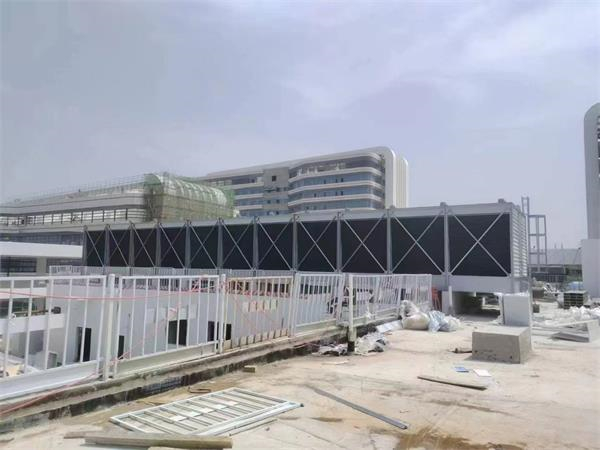 清遠冷卻塔填料更換安裝過程介紹(清遠冷卻塔塑料網