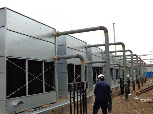 解決開式冷卻塔漂流水的方案(開式橫流冷卻塔)