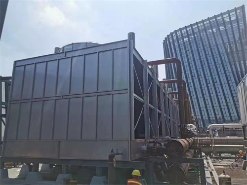 開式冷卻塔集水盤出現結冰的原因及處理方法(冷卻塔