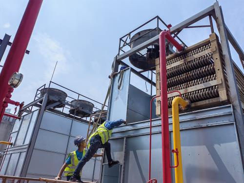 選擇冷卻塔填料種類的注意事項