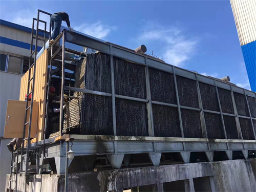 開式冷卻塔集水盤出現結冰的原因及處理方法(冷卻塔集水器)