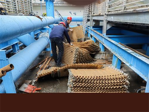 冷卻塔廠家講解方形橫流式玻璃鋼冷卻塔選型表