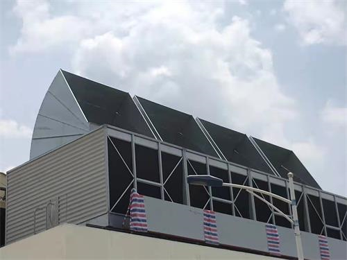 減少冷卻塔填料阻塞的方法