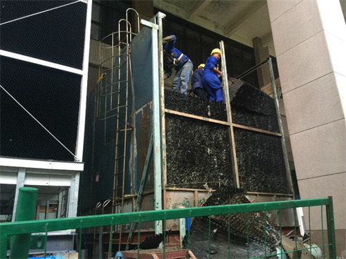 全鋼冷卻塔使用過程中是如何進行降溫(冷卻塔怎么使