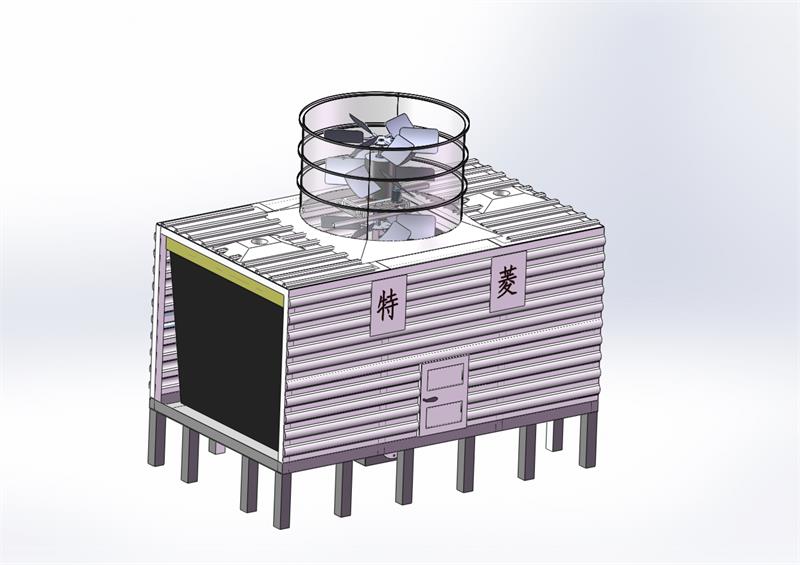 200噸橫流不銹鋼冷卻塔