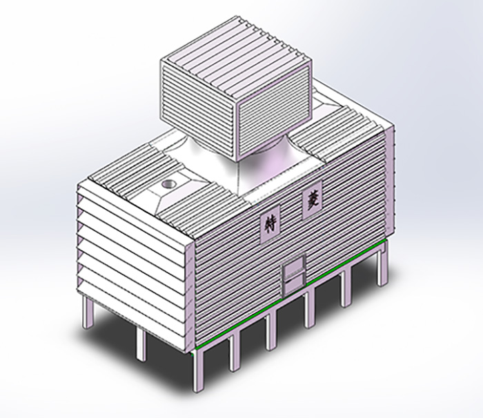 橫流開放式冷卻塔配件有哪些